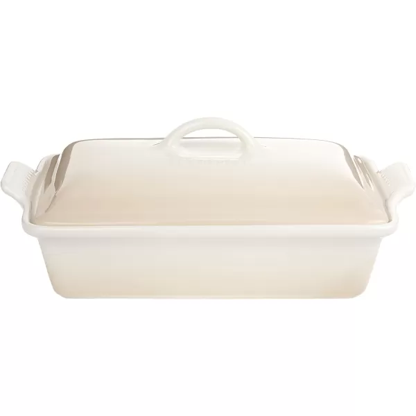Le Creuset Stoneware Heritage Covered Rectangular Casserole, 4 qt. , Rhone