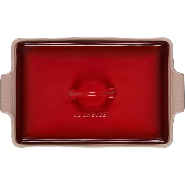 Le Creuset Stoneware Heritage Covered Rectangular Casserole, 4 qt. , Rhone