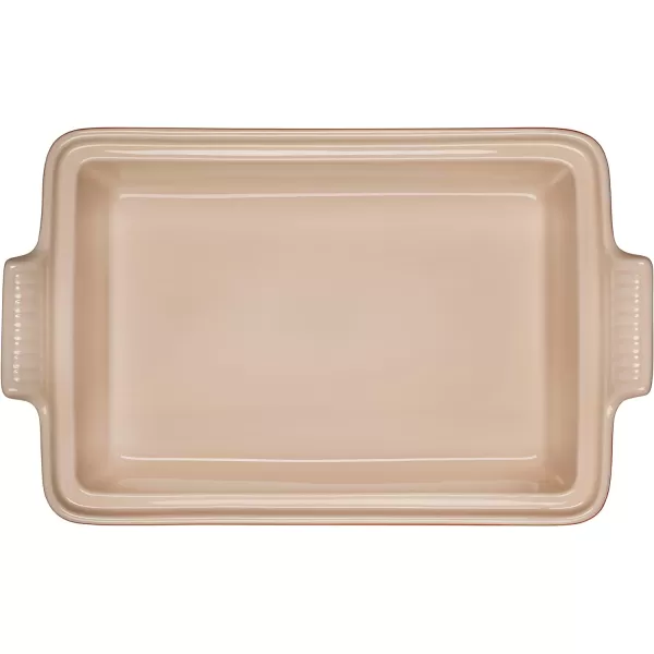 Le Creuset Stoneware Heritage Covered Rectangular Casserole, 4 qt. , Rhone