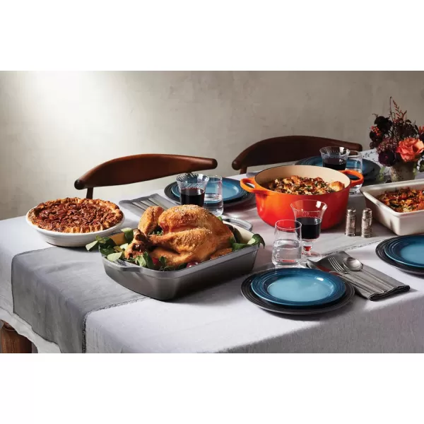 Le Creuset Stoneware Heritage Covered Rectangular Casserole, 4 qt. , Rhone