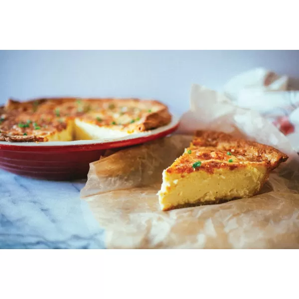 Le Creuset Stoneware Heritage Pie Dish, 9", Rhone