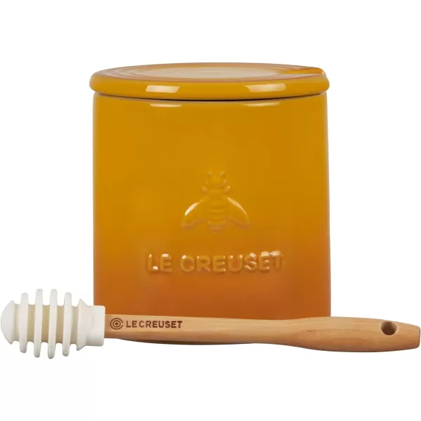Le Creuset Stoneware Honey Pot, 14 oz., Nectar