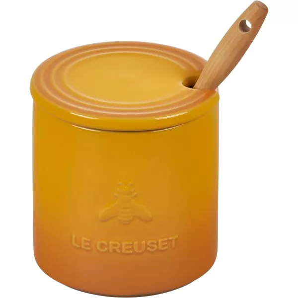 Le Creuset Stoneware Honey Pot, 14 oz., Nectar