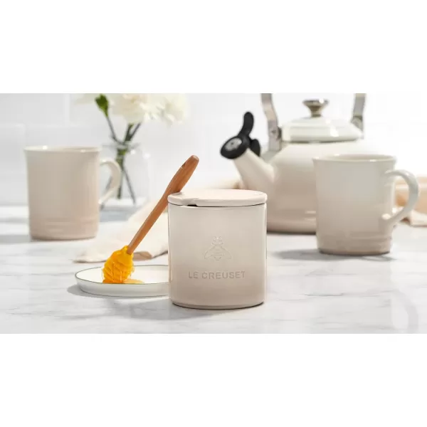 Le Creuset Stoneware Honey Pot, 14 oz., Nectar