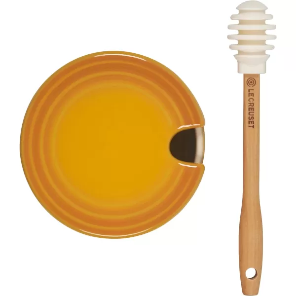 Le Creuset Stoneware Honey Pot, 14 oz., Nectar