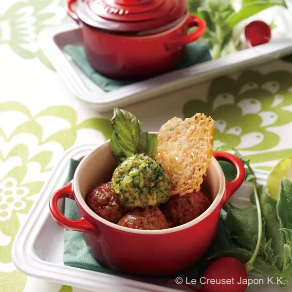 Le Creuset Stoneware Mini Round Cocotte, 8 oz., Rhone