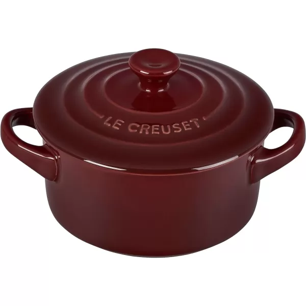 Le Creuset Stoneware Mini Round Cocotte, 8 oz., Rhone