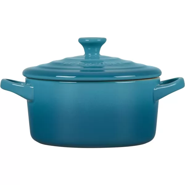 Le Creuset Stoneware Mini Round Cocotte, 8 oz., Rhone