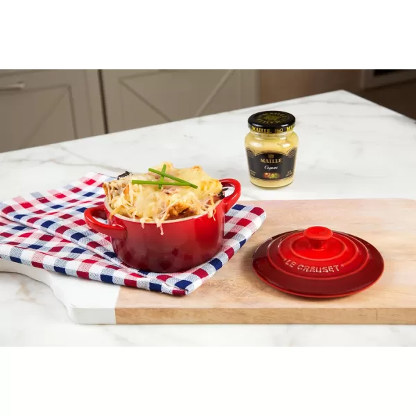 Le Creuset Stoneware Mini Round Cocotte, 8 oz., Rhone