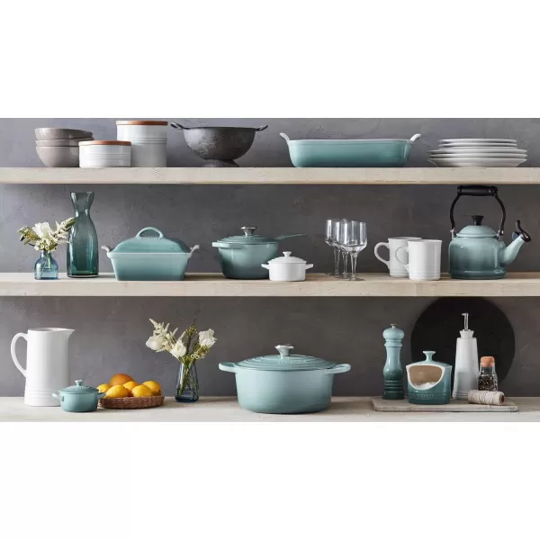 Le Creuset Stoneware Mini Round Cocotte, 8 oz., Rhone