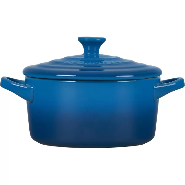 Le Creuset Stoneware Mini Round Cocotte, 8 oz., Rhone