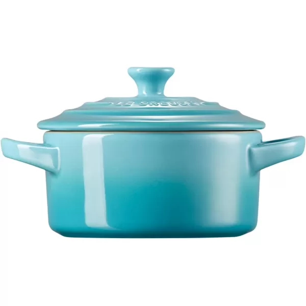 Le Creuset Stoneware Mini Round Cocotte, 8 oz., Rhone