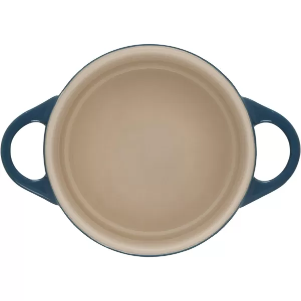 Le Creuset Stoneware Mini Round Cocotte, 8 oz., Rhone