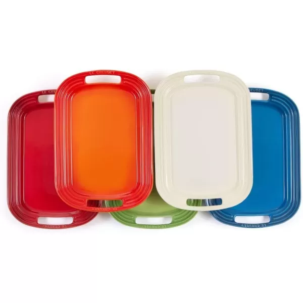 Le Creuset Stoneware Oval Serving Platter, 16.25", Rhone