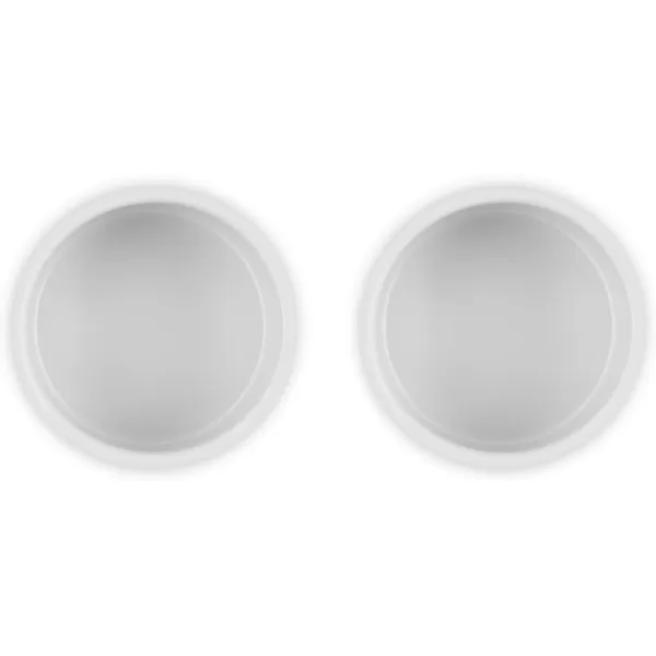 Le Creuset Stoneware Round Ramekin Straight Wall Set of 2, 6.75oz. Each, Shallot