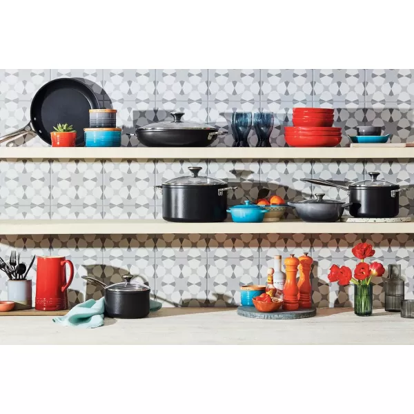 Le Creuset Toughened Nonstick PRO Cookware Set, 2 pc. ,Gray