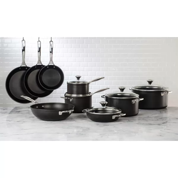 Le Creuset Toughened Nonstick PRO Cookware Set, 2 pc. ,Gray