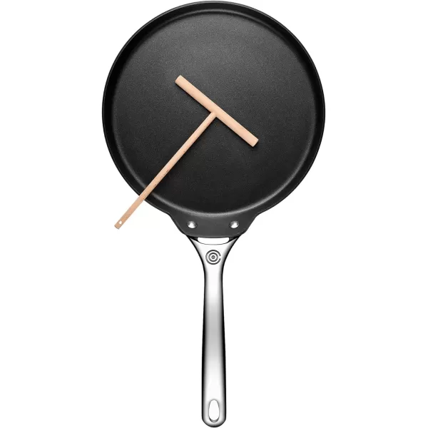 Le Creuset Toughened Nonstick PRO Crepe Pan with Rateau, 11"