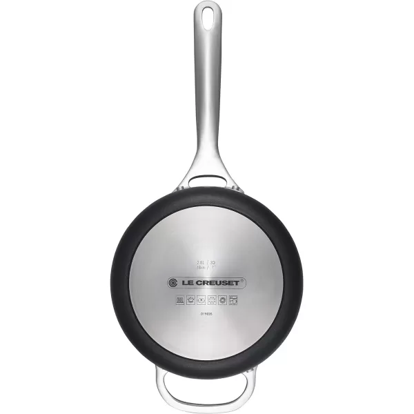 Le Creuset Toughened Nonstick PRO Saucepan With Glass Lid, 4 qt.