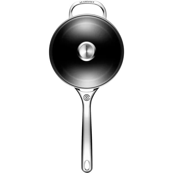 Le Creuset Toughened Nonstick PRO Saucepan With Glass Lid, 4 qt.