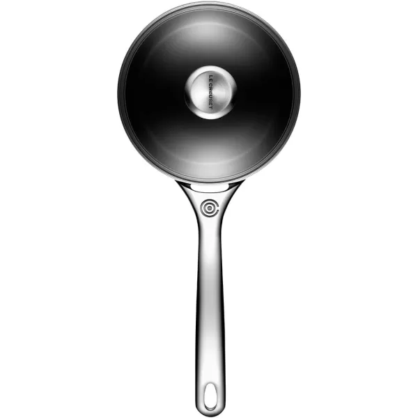 Le Creuset Toughened Nonstick PRO Saucepan With Glass Lid, 4 qt.