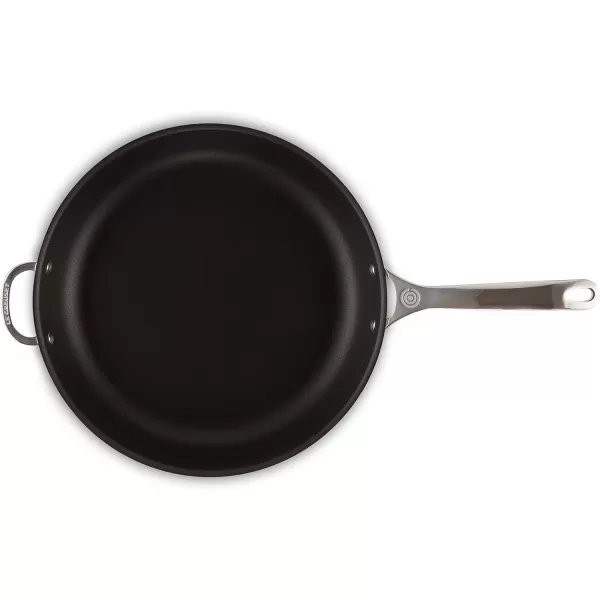 Le Creuset Tri-Ply Stainless Steel 12.5" Deep Fry Pan with Helper Handle