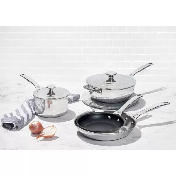Le Creuset Tri-Ply Stainless Steel 5 pc. Cookware Set, 5 pc