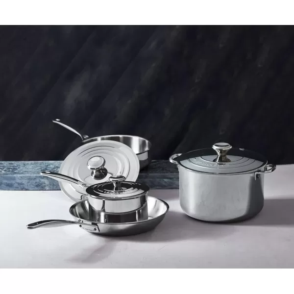 Le Creuset Tri-Ply Stainless Steel 5 pc. Cookware Set, 5 pc