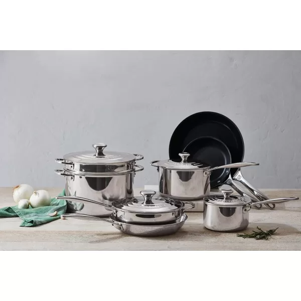 Le Creuset Tri-Ply Stainless Steel 5 pc. Cookware Set, 5 pc