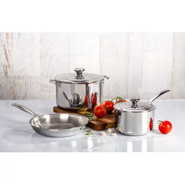 Le Creuset Tri-Ply Stainless Steel 8" Fry Pan, Small