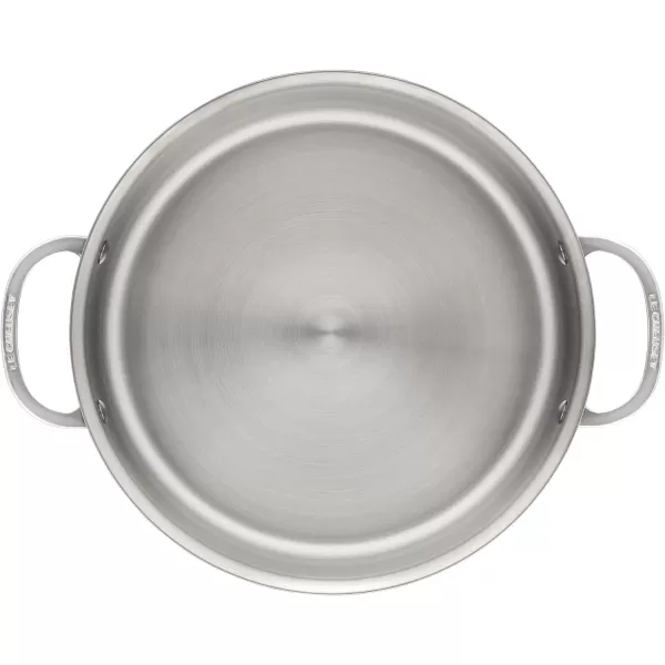 Le Creuset Tri-Ply Stainless Steel Rondeau Pan, 4.5 Quart