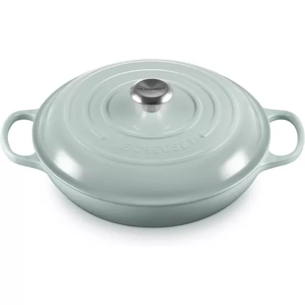 Le Creuset Enameled Cast Iron Signature Braiser, 3.5 qt., Rhone