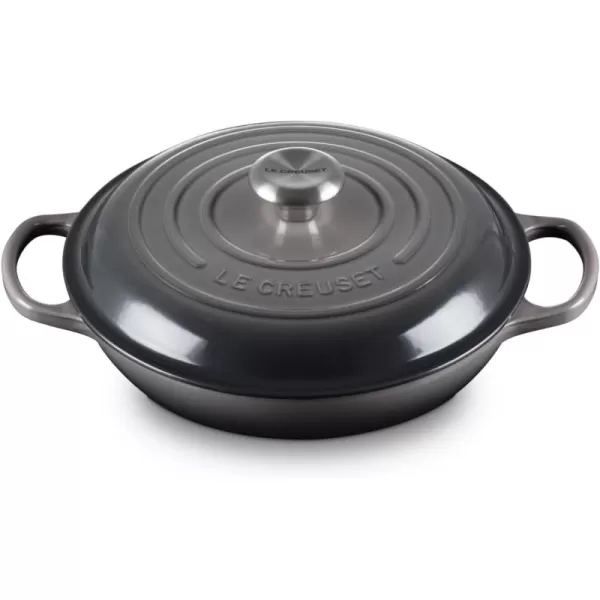 Le Creuset Enameled Cast Iron Signature Braiser, 3.5 qt., Rhone