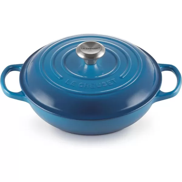 Le Creuset Enameled Cast Iron Signature Braiser, 3.5 qt., Rhone