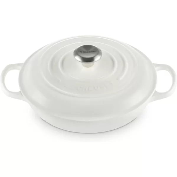 Le Creuset Enameled Cast Iron Signature Braiser, 3.5 qt., Rhone
