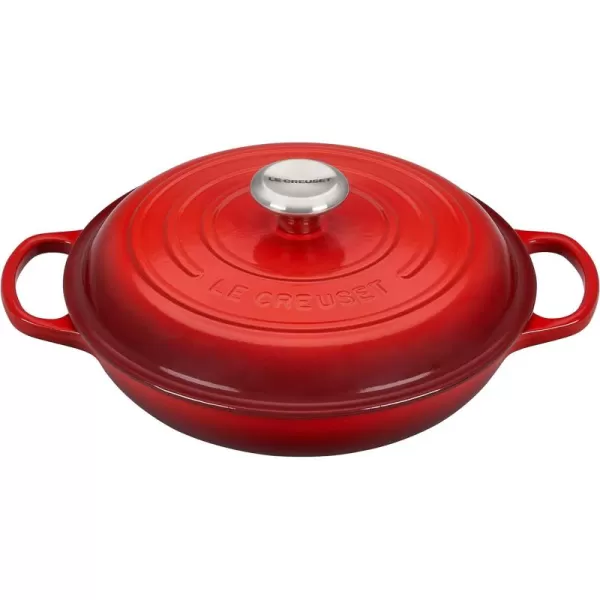 Le Creuset Enameled Cast Iron Signature Braiser, 3.5 qt., Rhone