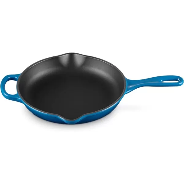 Le Creuset Enameled Cast Iron Signature Iron Handle Skillet, 10.25", Rhone