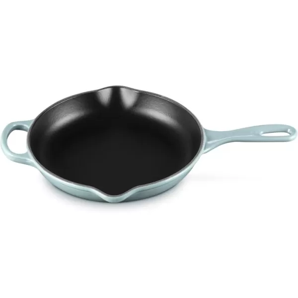 Le Creuset Enameled Cast Iron Signature Iron Handle Skillet, 10.25", Rhone