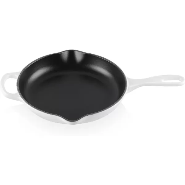 Le Creuset Enameled Cast Iron Signature Iron Handle Skillet, 10.25", Rhone