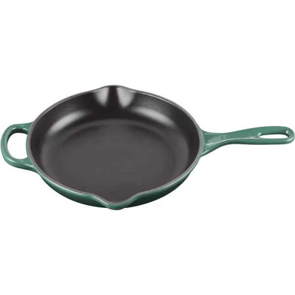 Le Creuset Enameled Cast Iron Signature Iron Handle Skillet, 10.25", Rhone