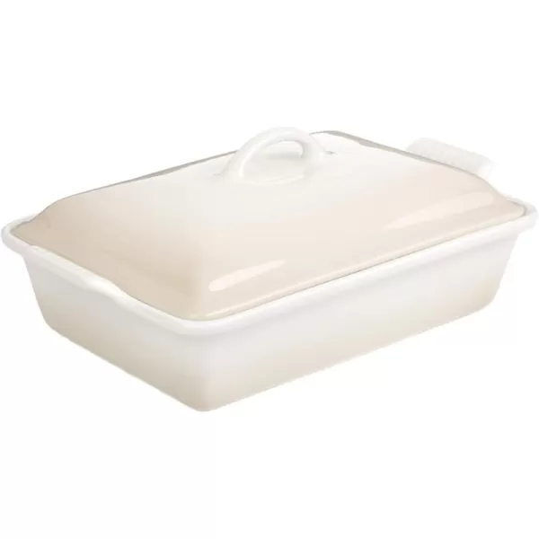 Le Creuset Stoneware Heritage Covered Rectangular Casserole, 4 qt. , Rhone