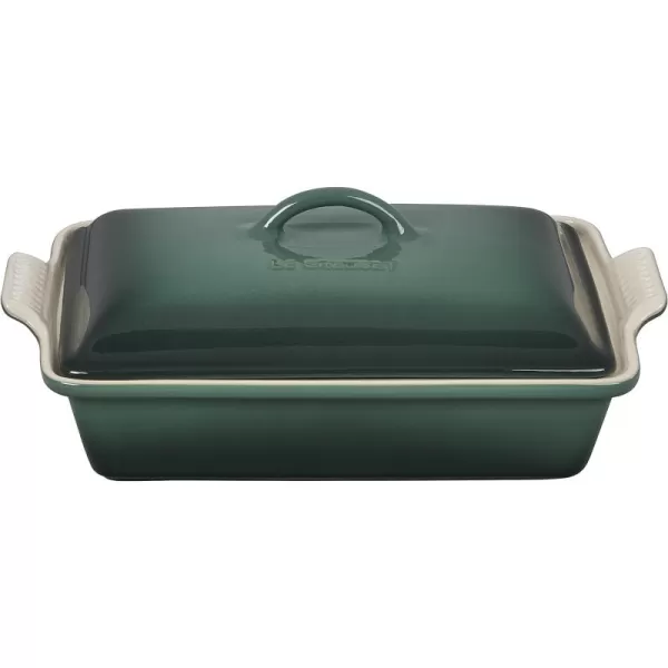 Le Creuset Stoneware Heritage Covered Rectangular Casserole, 4 qt. , Rhone