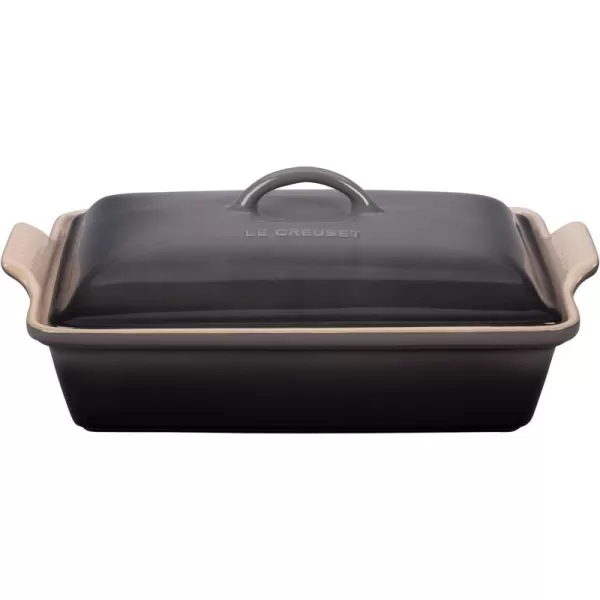 Le Creuset Stoneware Heritage Covered Rectangular Casserole, 4 qt. , Rhone
