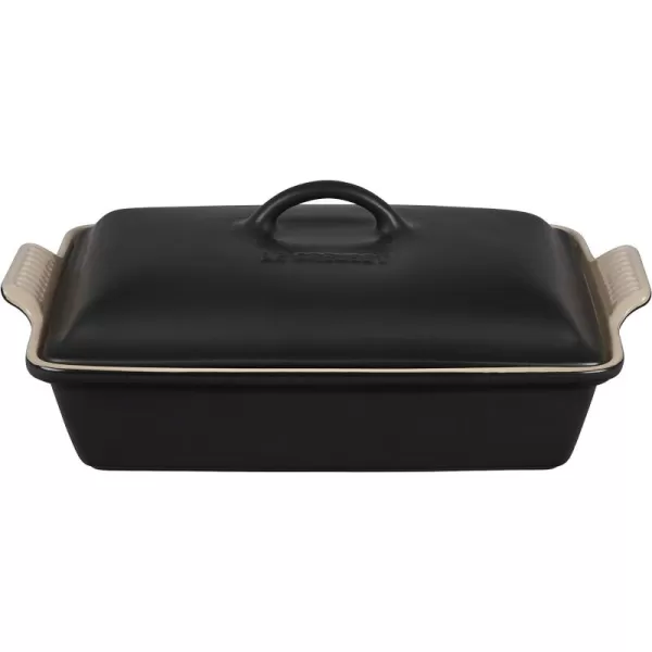 Le Creuset Stoneware Heritage Covered Rectangular Casserole, 4 qt. , Rhone