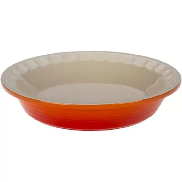 Le Creuset Stoneware Heritage Pie Dish, 9", Rhone