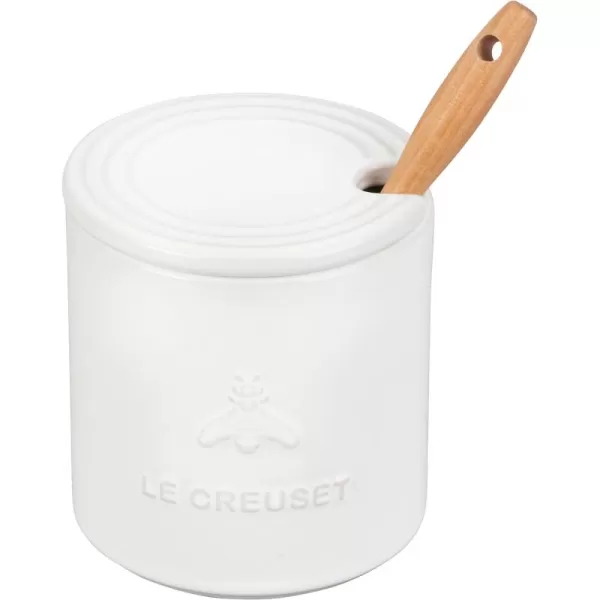 Le Creuset Stoneware Honey Pot, 14 oz., Nectar