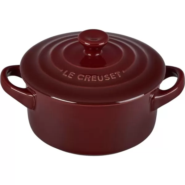 Le Creuset Stoneware Mini Round Cocotte, 8 oz., Rhone