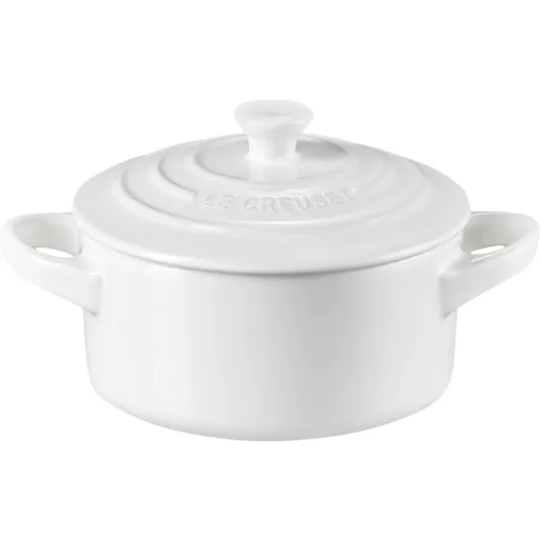 Le Creuset Stoneware Mini Round Cocotte, 8 oz., Rhone