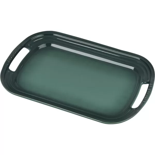 Le Creuset Stoneware Oval Serving Platter, 16.25", Rhone