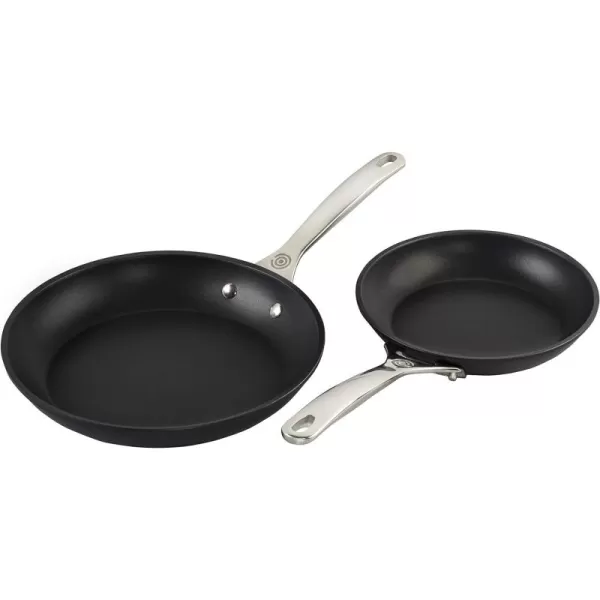 Le Creuset Toughened Nonstick PRO Cookware Set, 2 pc. ,Gray